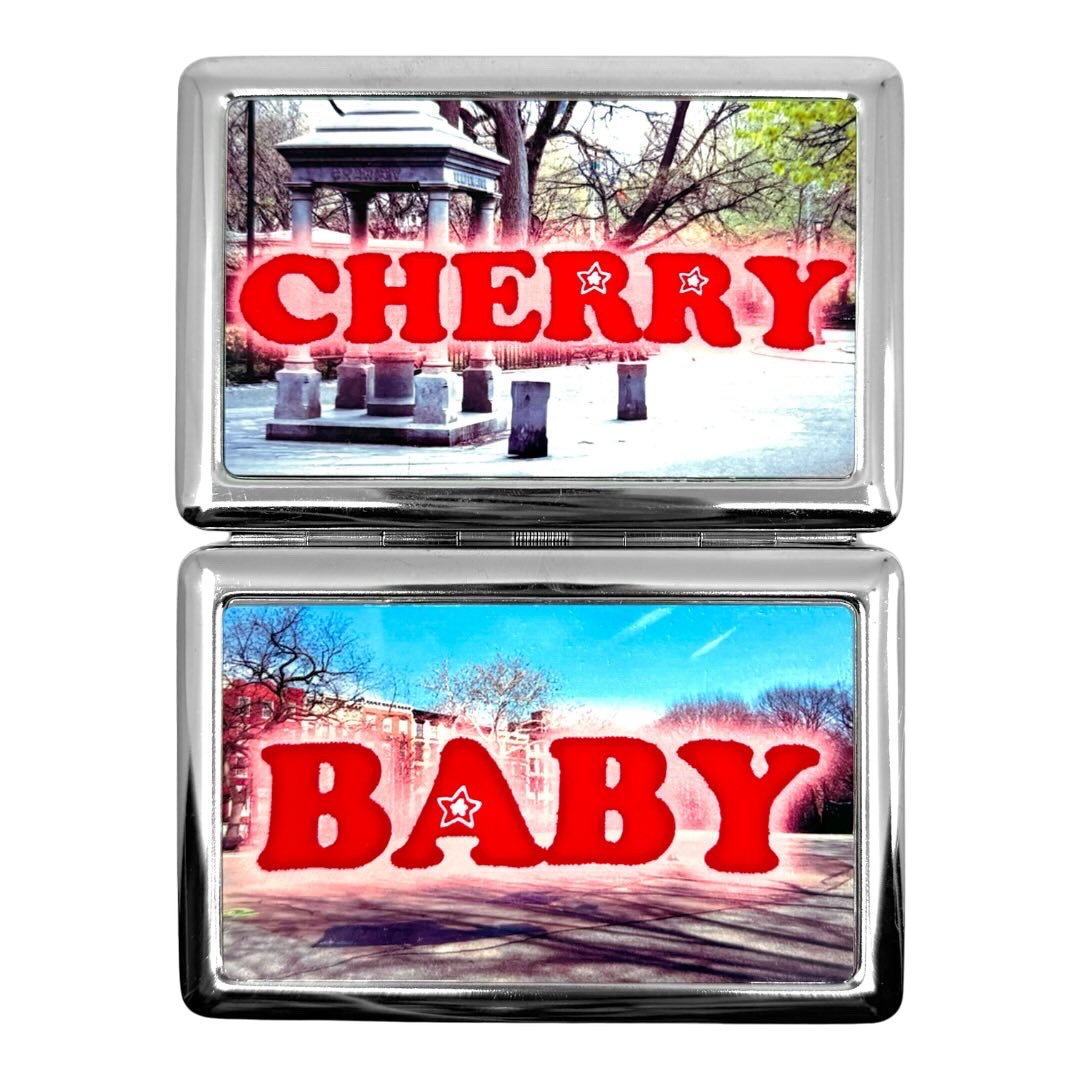 cherry baby cigarette case