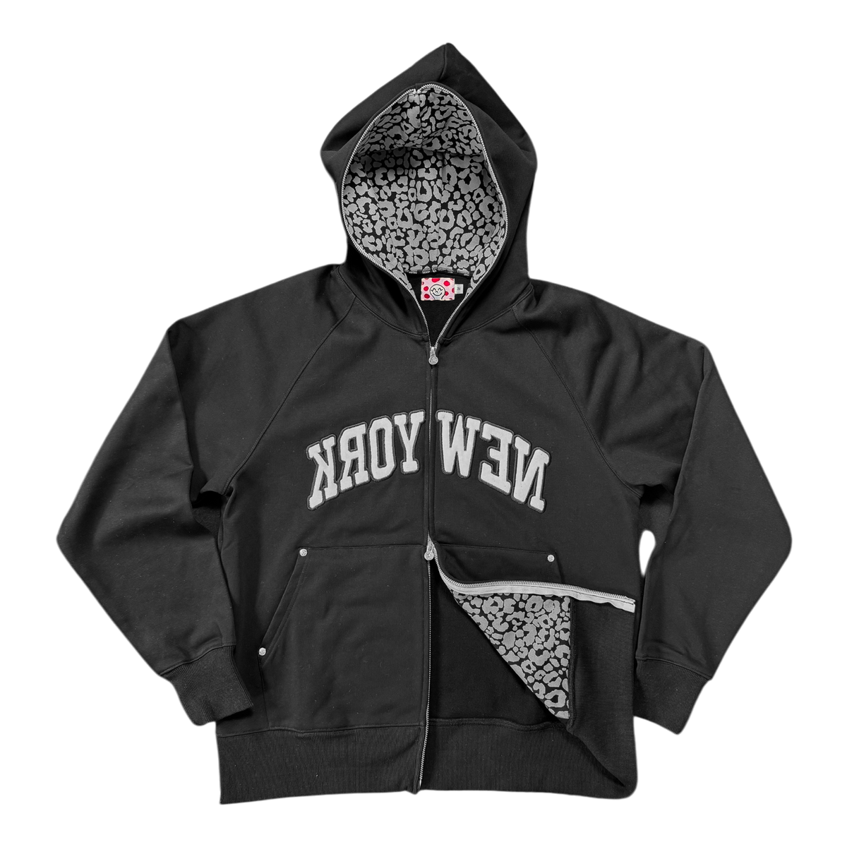 NEW YORK FULL ZIP BLACK