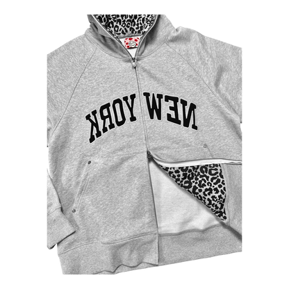 NEW YORK FULL ZIP GREY