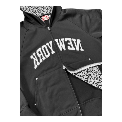 NEW YORK FULL ZIP BLACK
