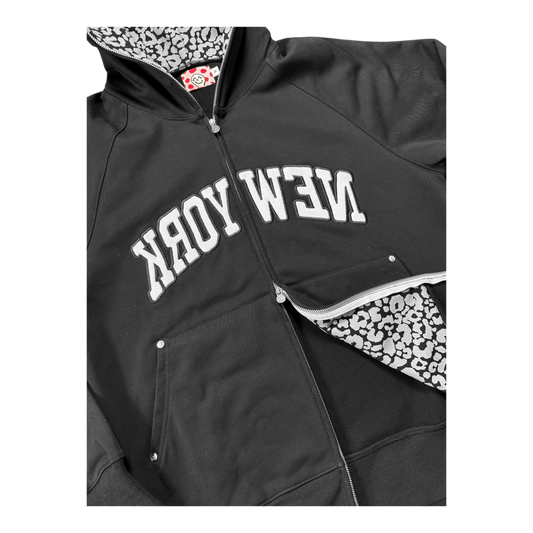 NEW YORK FULL ZIP BLACK