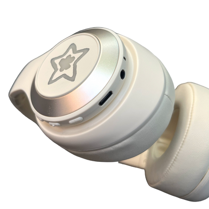 CREAM STAR HEADPHONES