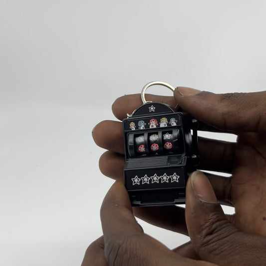 SLOT MACHINE KEYCHAIN