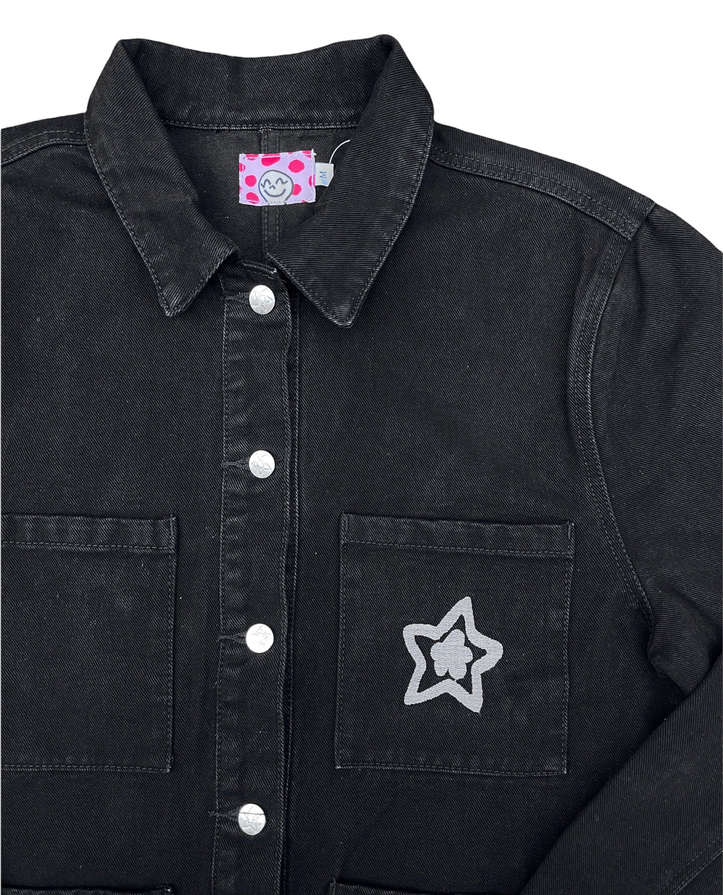DENIM BUTTON UP